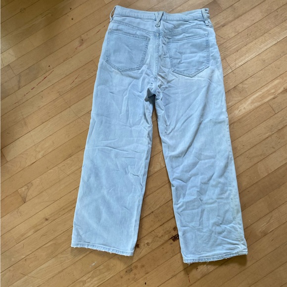 J Crew Slim wide-leg jean in Misty Surf wash size 28 - Picture 3 of 6